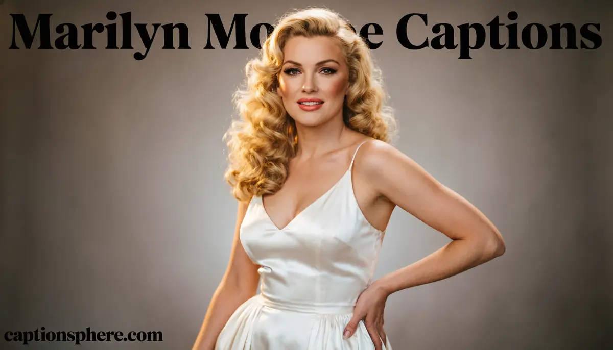 Woman in vintage Hollywood-inspired outfit posing confidently in elegant studio lighting.
