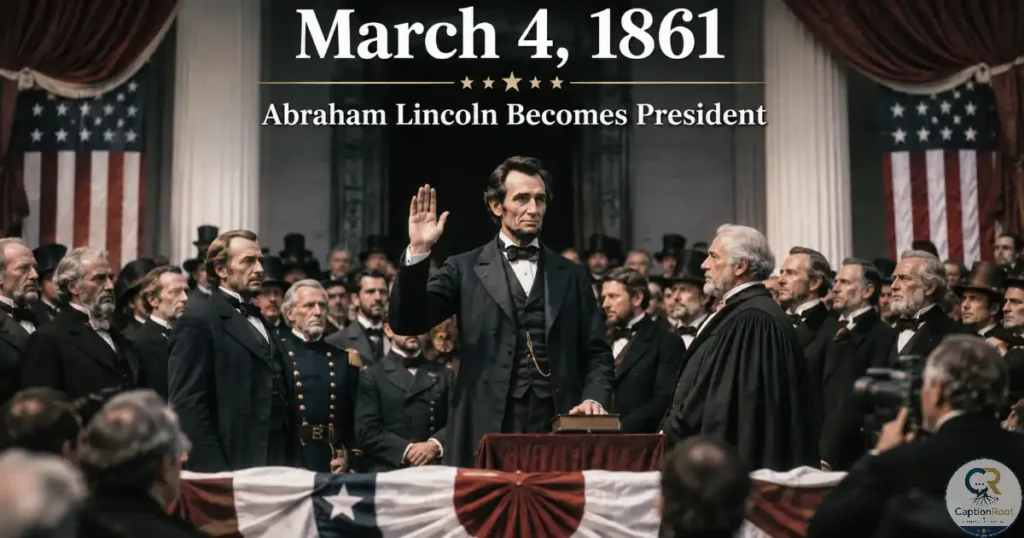 Family visiting a historic memorial during Presidents' Day.